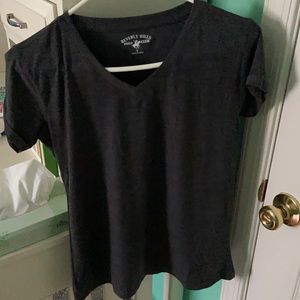 😍Plain black shirt